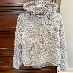 PINK fleece pullover